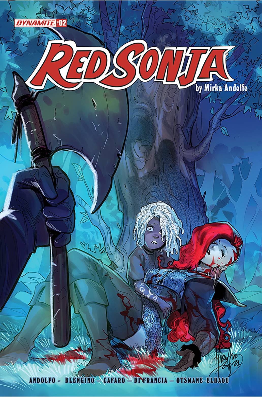 RED SONJA (2021) #2 CVR A ANDOLFO