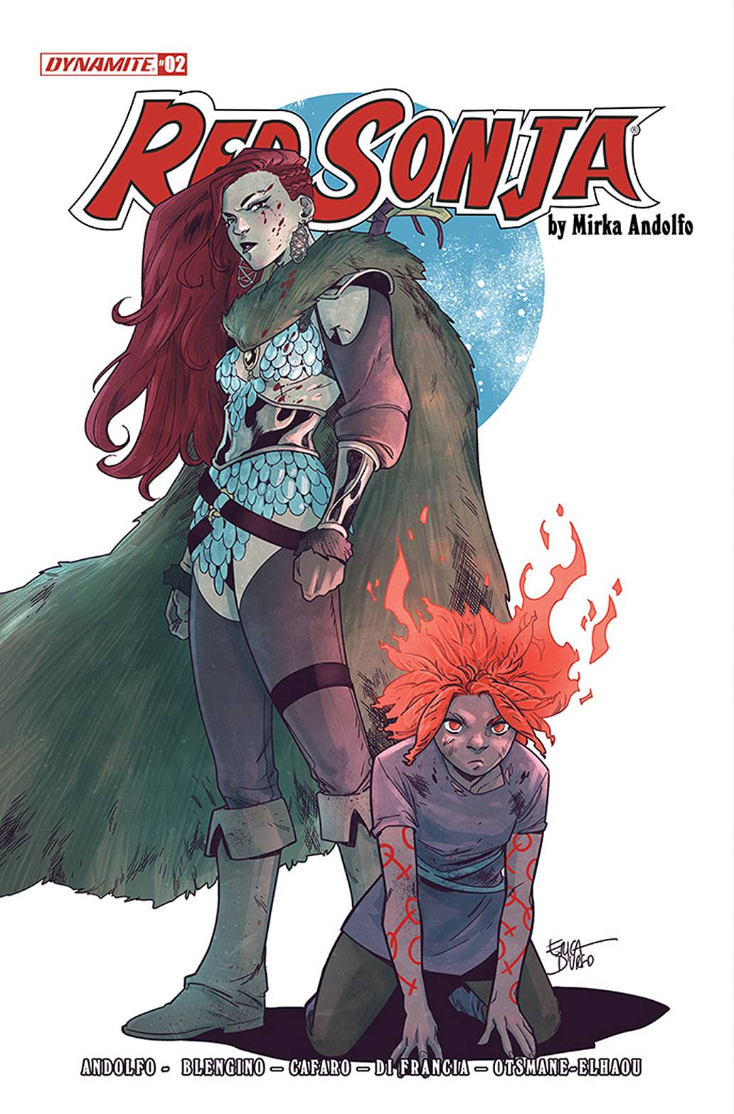 RED SONJA (2021) #2 CVR D D URSO