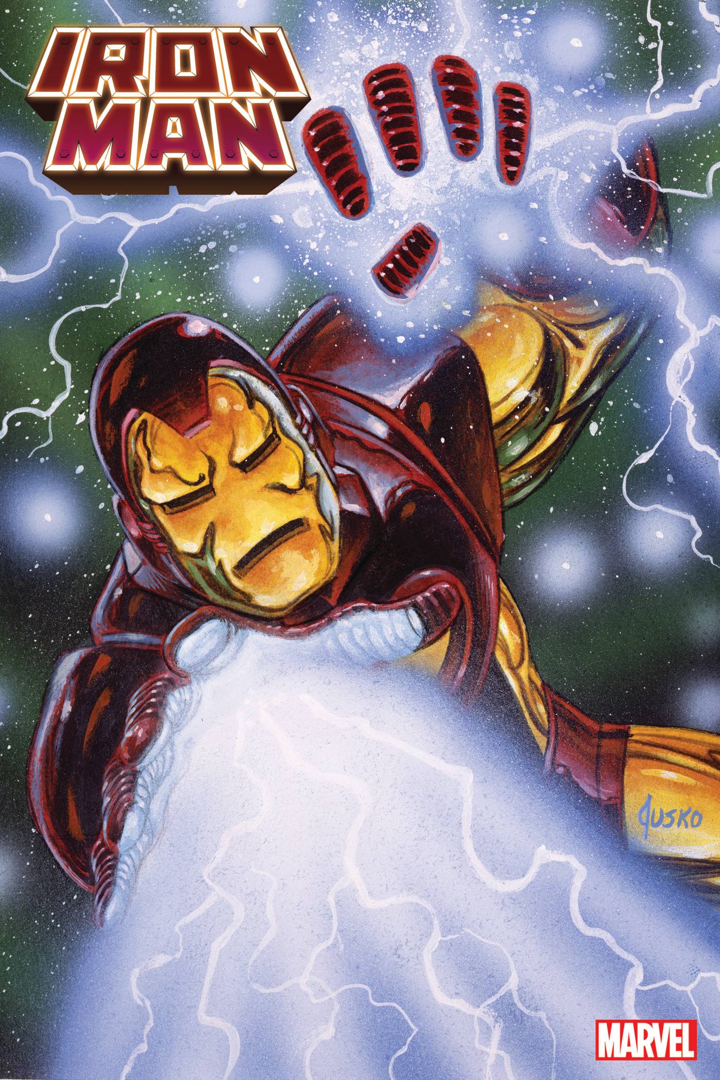 IRON MAN #13 (2020) JUSKO MARVEL MASTERPIECES VAR