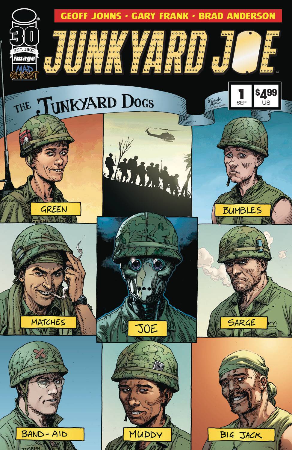 JUNKYARD JOE #1 CVR E FRANK & ANDERSON