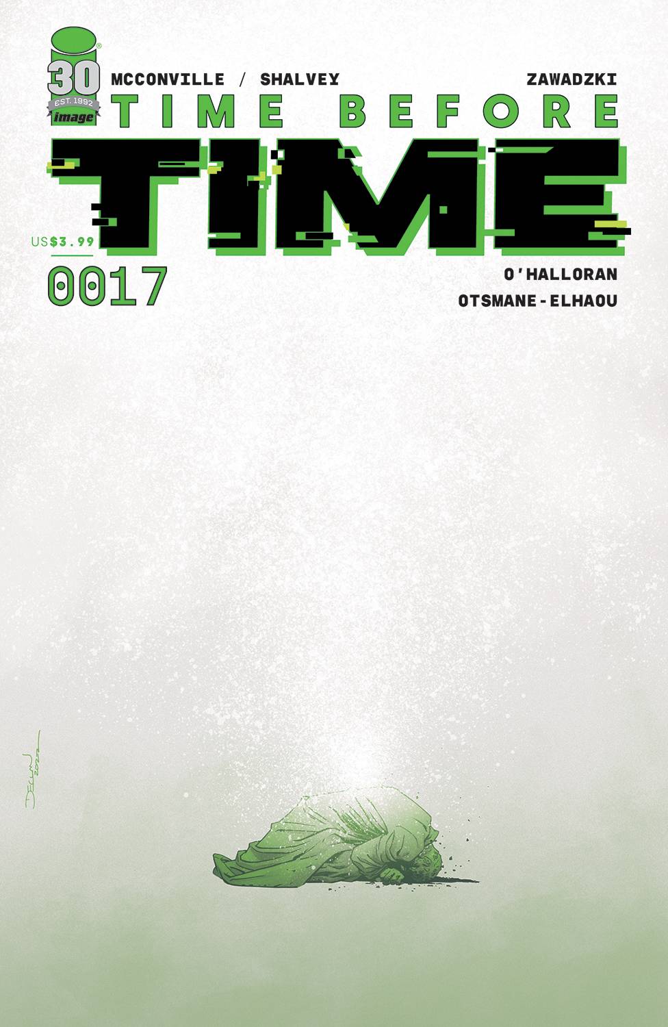 TIME BEFORE TIME #17 CVR A SHALVEY (MR)