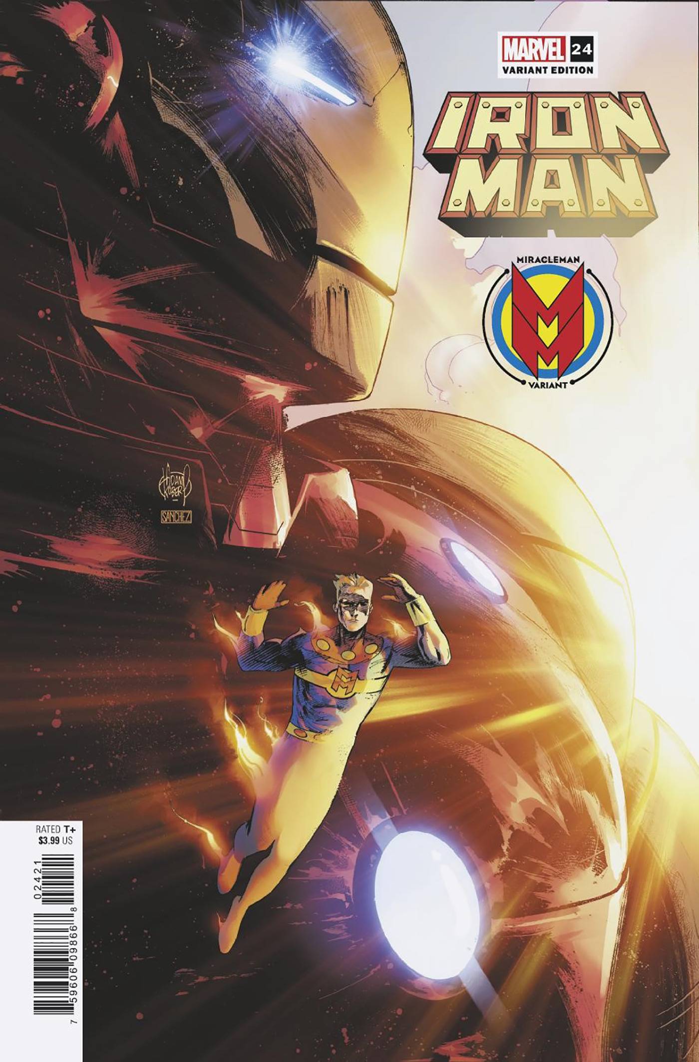 IRON MAN #24 KUBERT MIRACLEMAN VAR