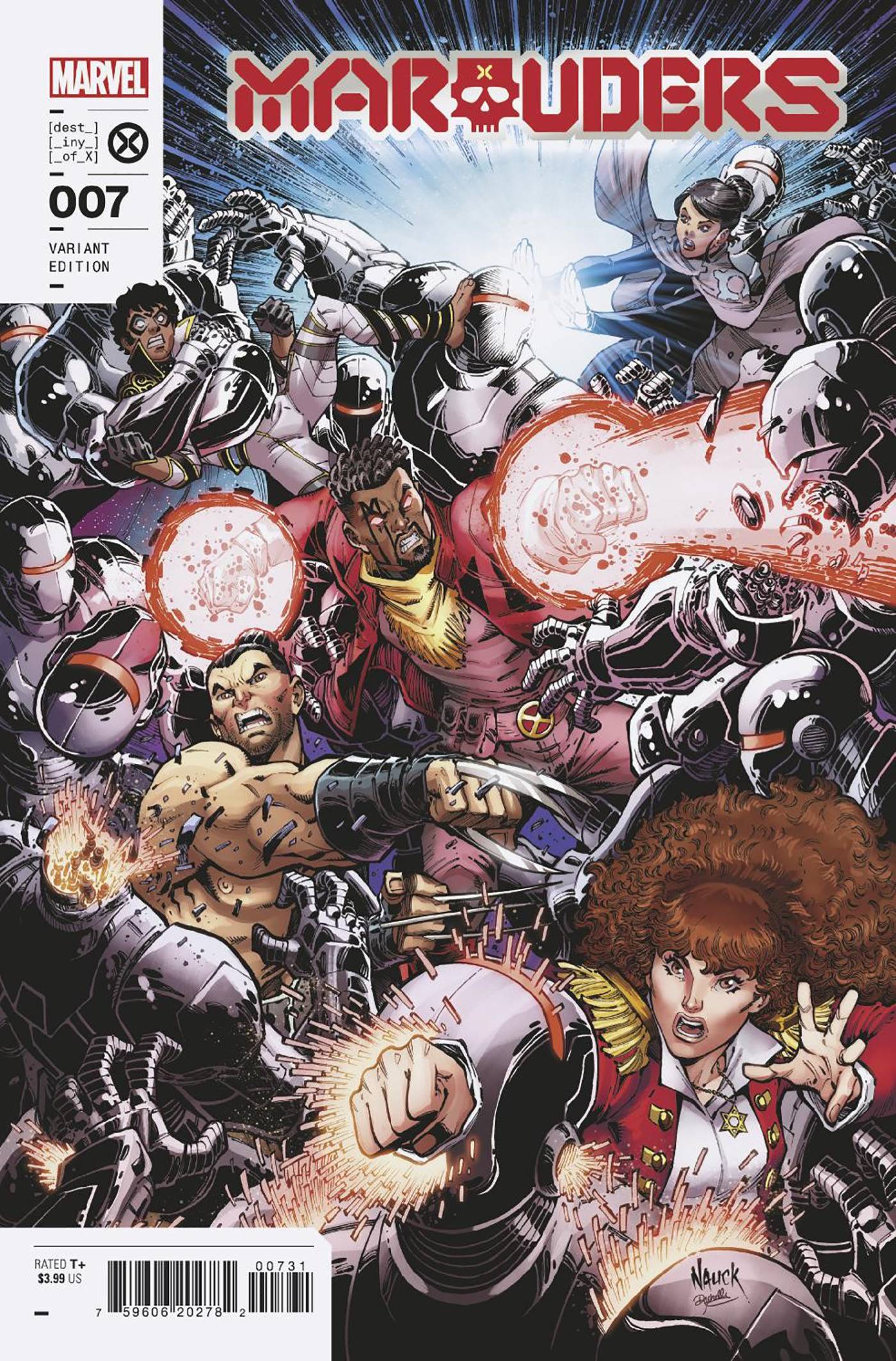 MARAUDERS #7 TODD NAUCK VAR