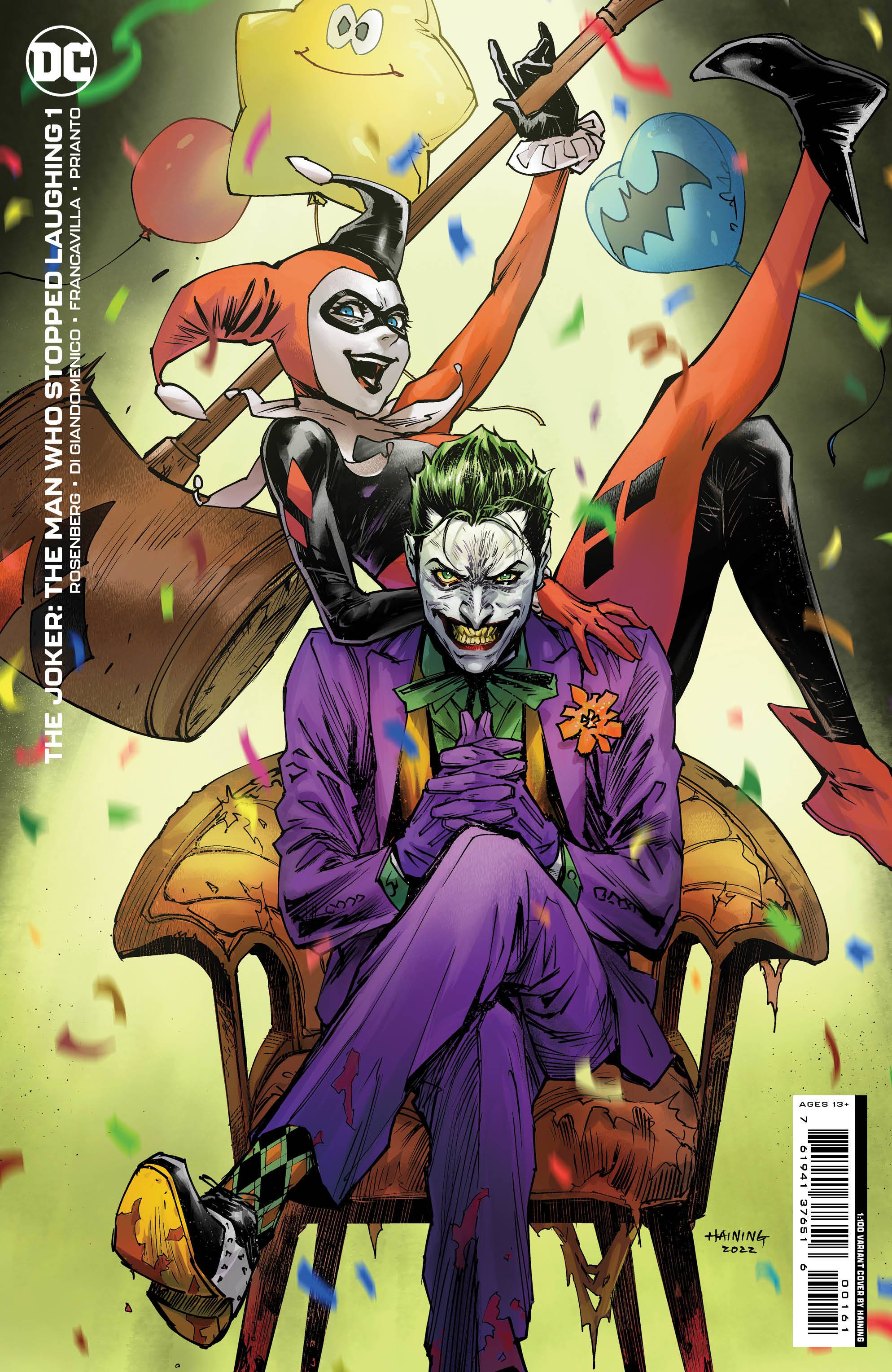 JOKER THE MAN WHO STOPPED LAUGHING #1 CVR H 1:100