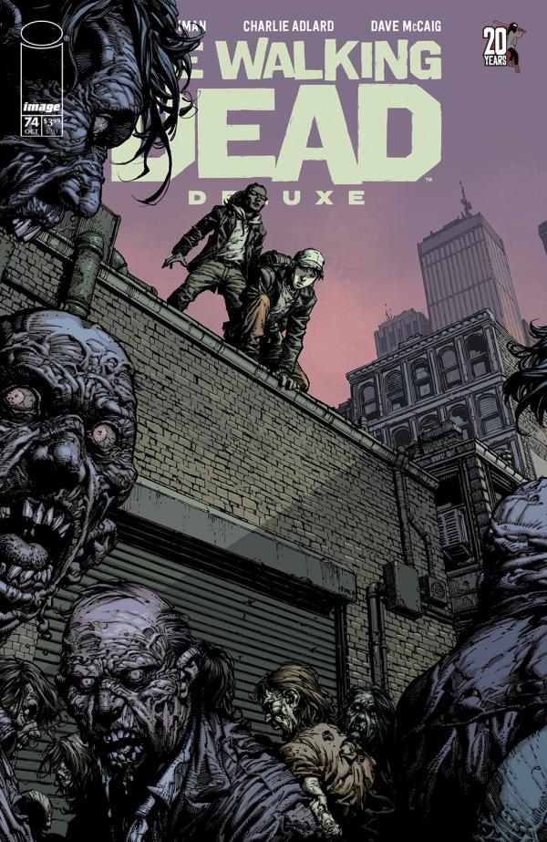 WALKING DEAD DELUXE #74 CVR A DAVID FINCH AND DAVE MCCAIG (MR)