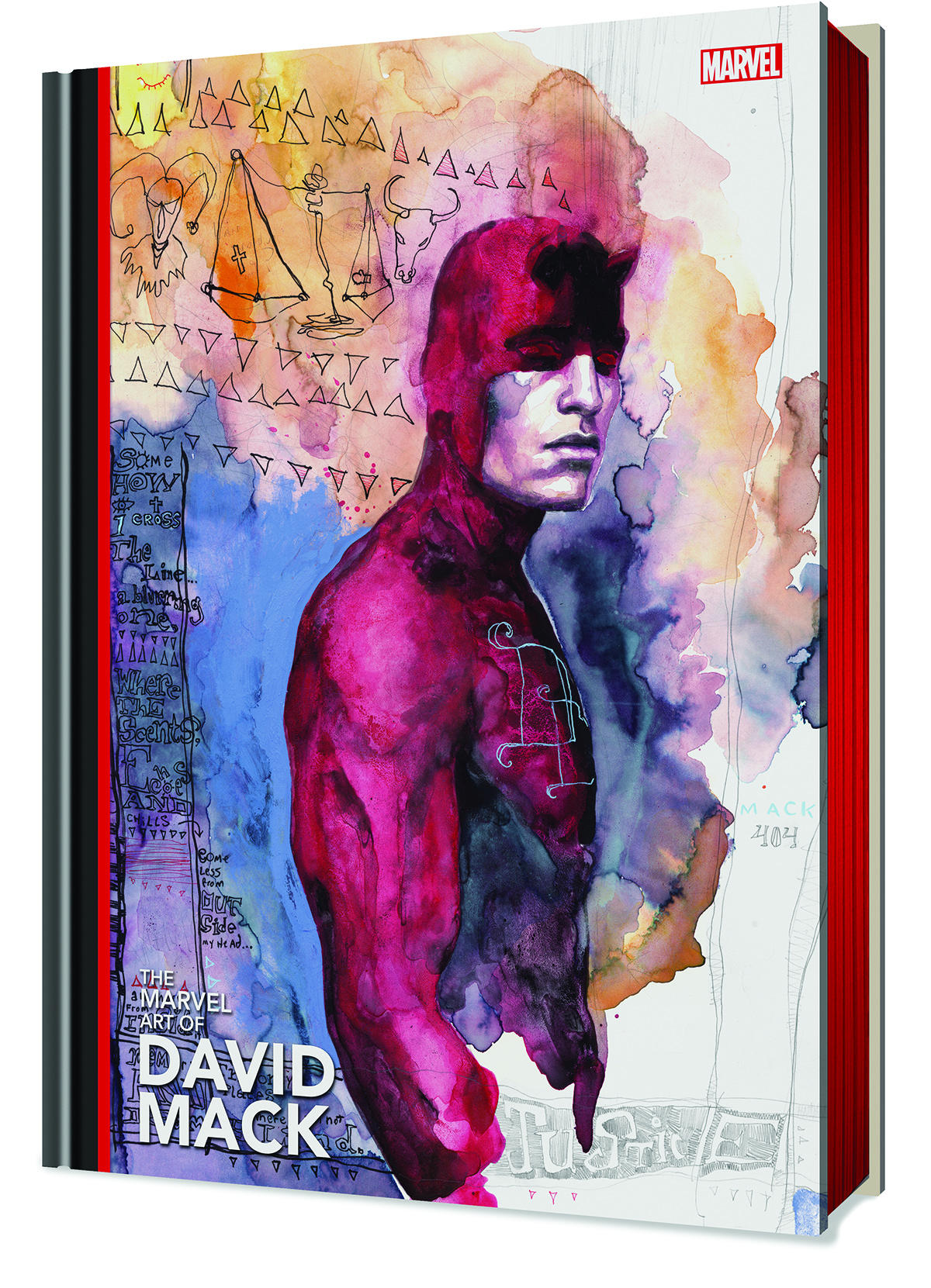 MARVEL ART OF DAVID MACK HC DIRECT MARKET ED