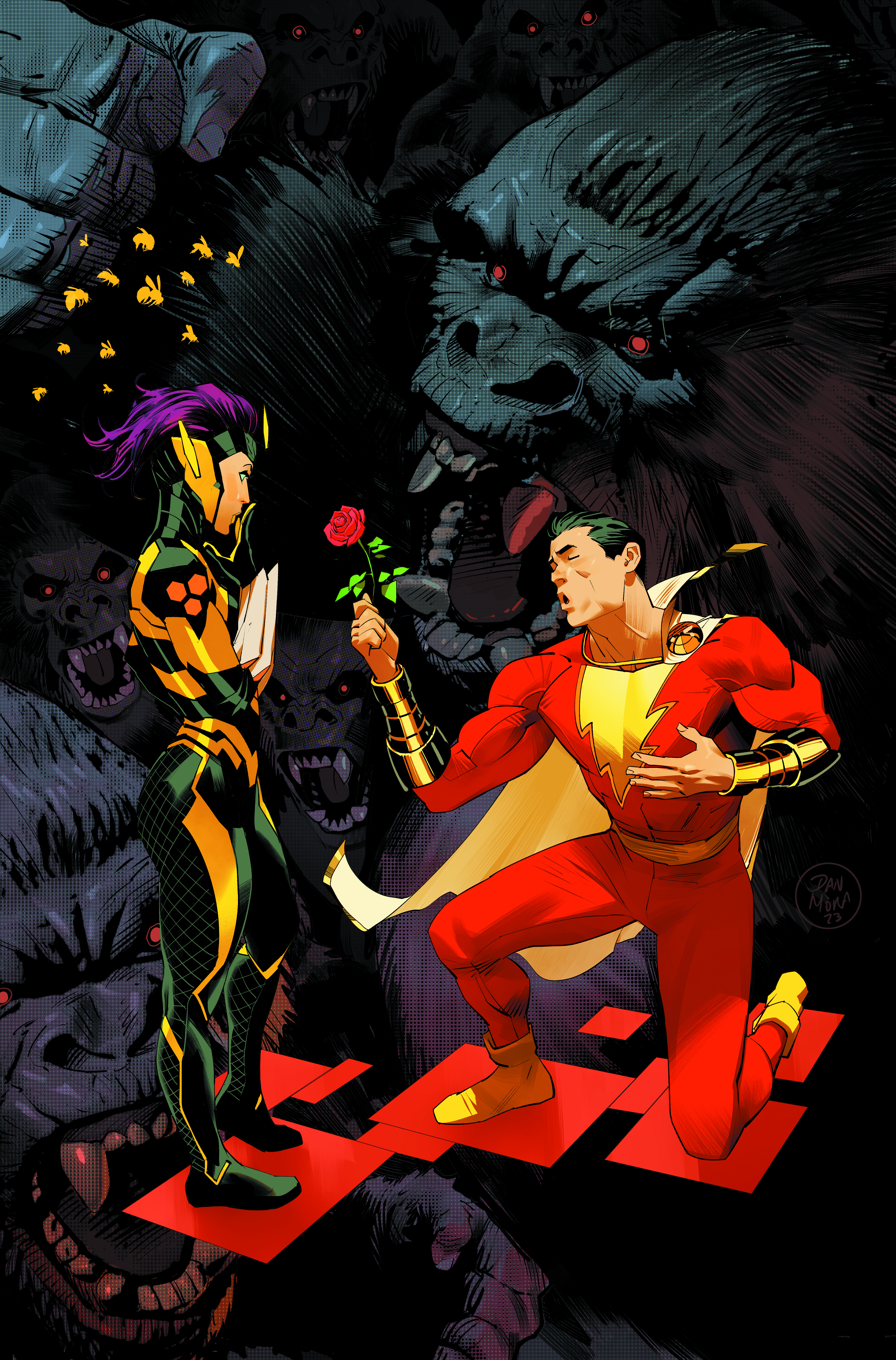 SHAZAM #4 CVR A DAN MORA