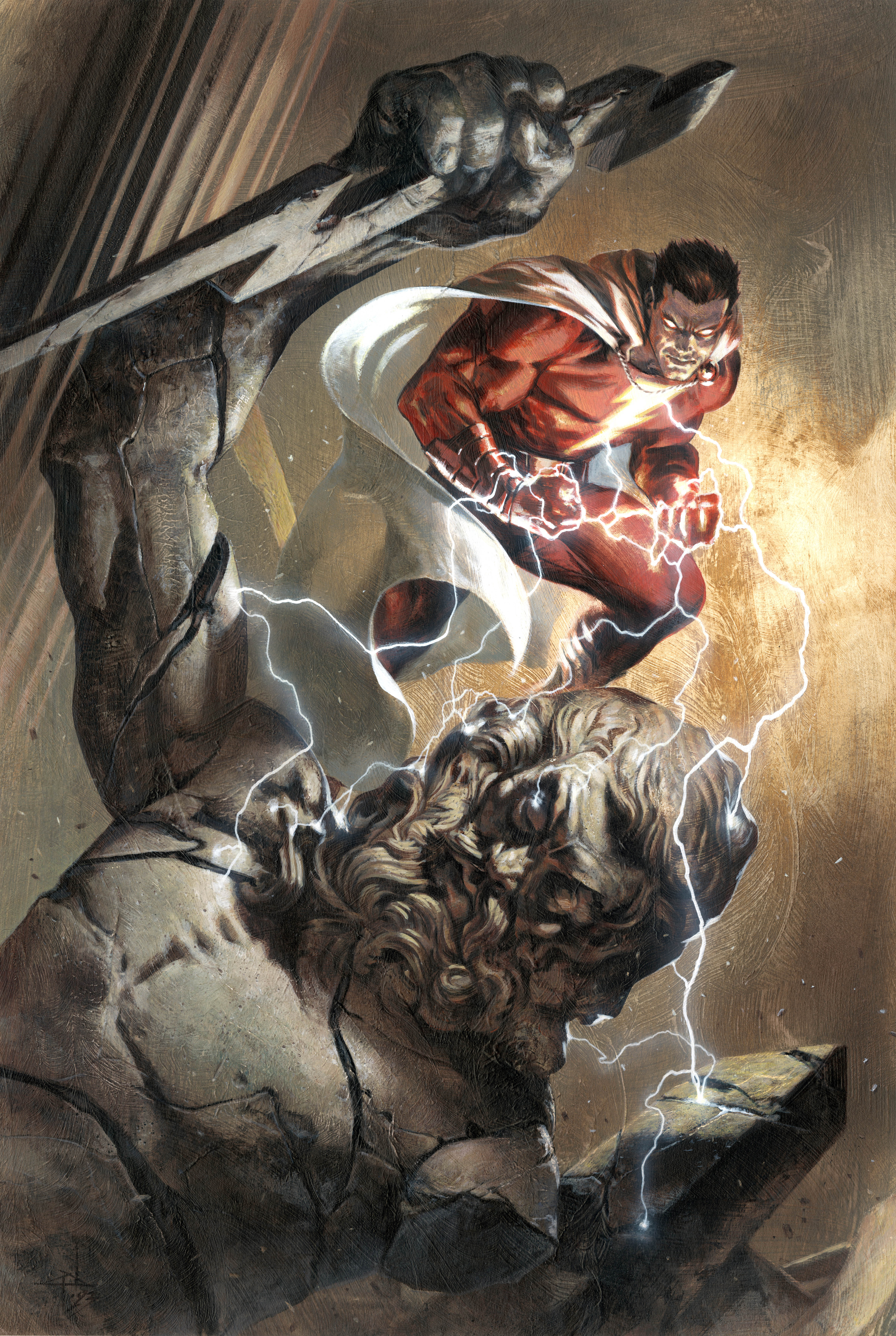 SHAZAM #4 CVR D GABRIELE DELL OTTO ARTIST SPOTLIGHT CARD STOCK VAR