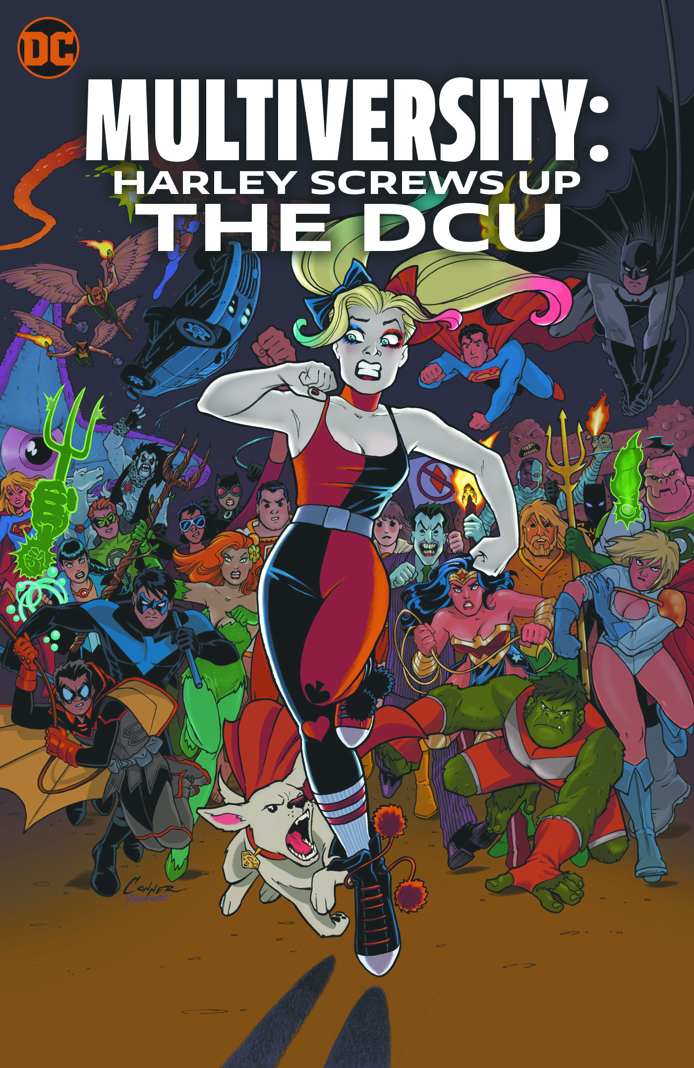 MULTIVERSITY HARLEY SCREWS UP THE DCU HC