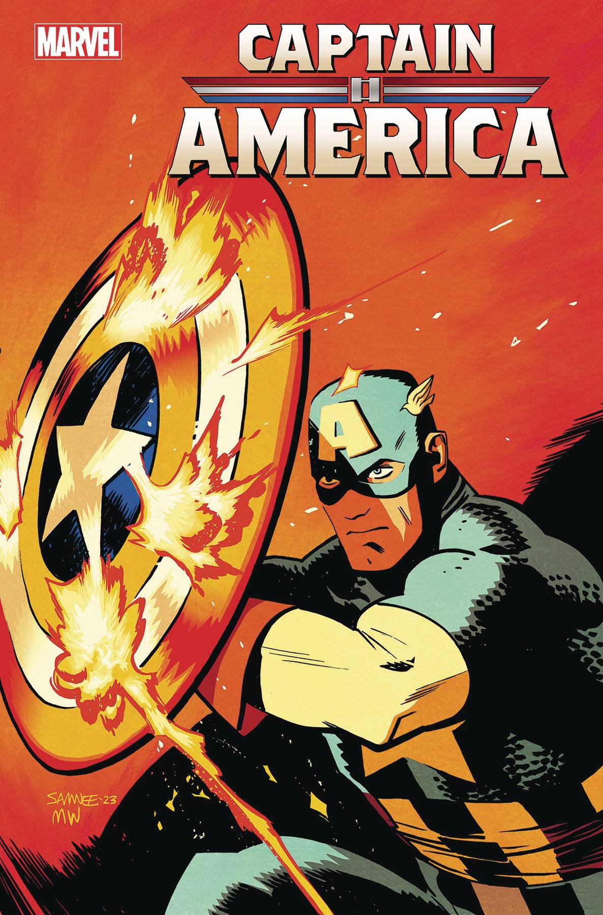 CAPTAIN AMERICA #2 1:25 COPY INCV CHRIS SAMNEE VAR