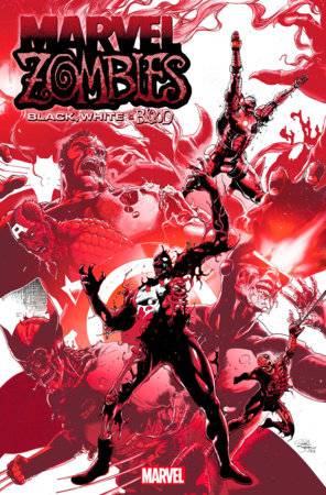 MARVEL ZOMBIES BLACK WHITE BLOOD #1 1:10 COPY INCV HOMAGE VAR