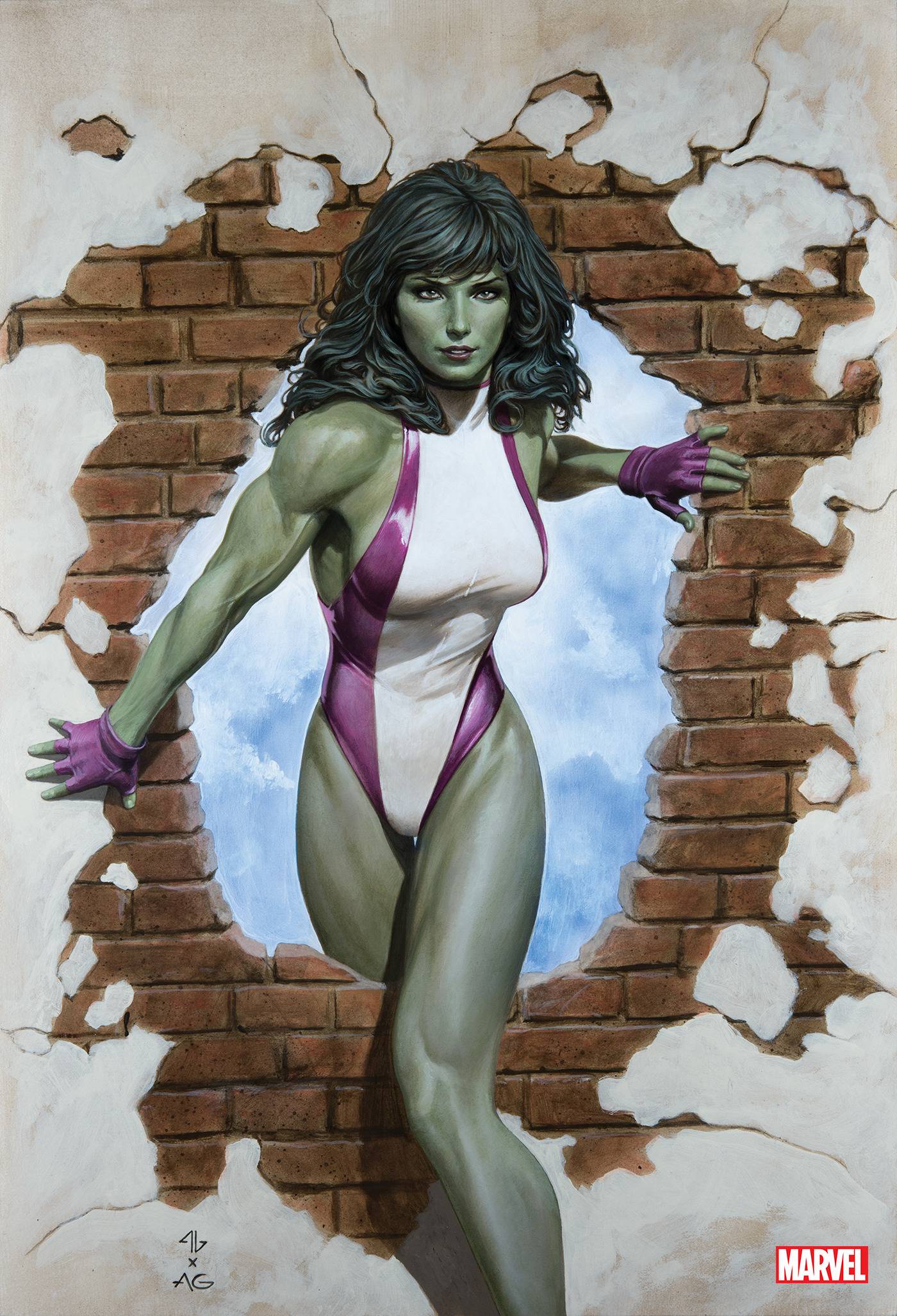 SENSATIONAL SHE-HULK #1 1:100 COPY INCV ADI GRANOV HOMAGE VIR