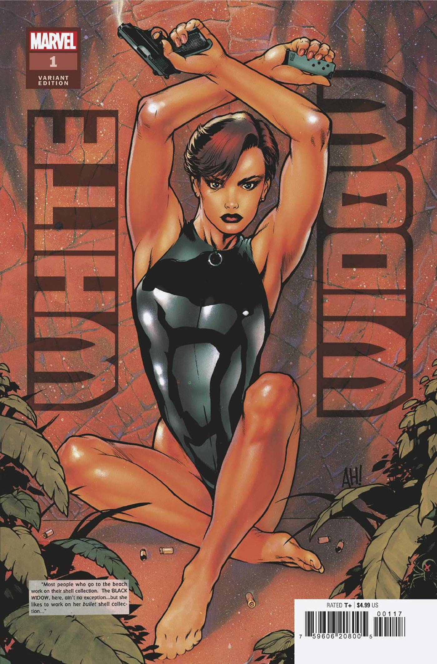 WHITE WIDOW #1 1:25 COPY INCV ADAM HUGHES HIDDEN GEM VAR