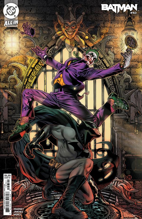 BATMAN #153 CVR B TONY HARRIS & JEREMY CLARK CARD STOCK VAR