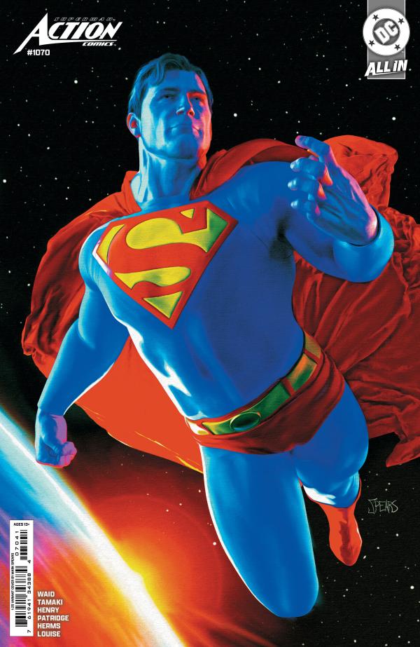 ACTION COMICS #1070 CVR F INC 1:25 MARK SPEARS CARD STOCK VAR