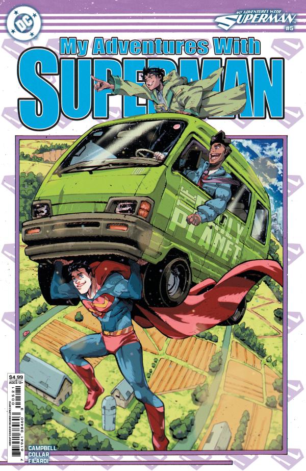 MY ADVENTURES WITH SUPERMAN #5 (OF 6) CVR B RICARDO LOPEZ ORTIZ CARD STOCK VAR