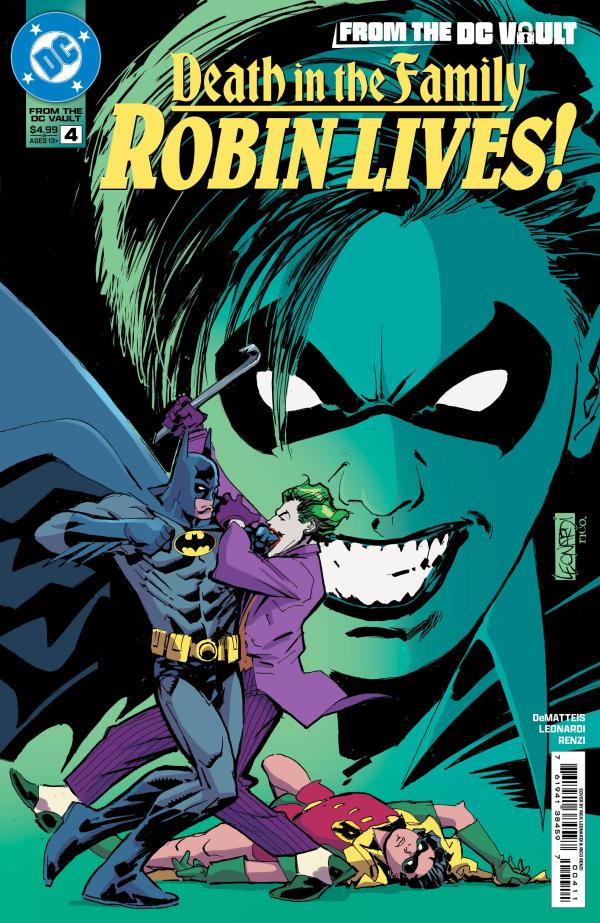 FROM THE DC VAULT DEATH IN THE FAMILY ROBIN LIVES #4 (OF 4) CVR A RICK LEONARDI