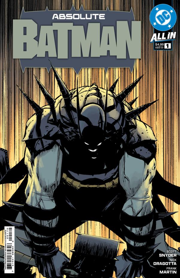 ABSOLUTE BATMAN #1 Fourth Printing Cvr A Nick Dragotta