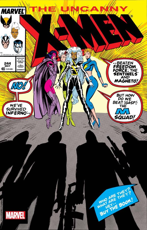 UNCANNY X-MEN #244 FACSIMILE ED