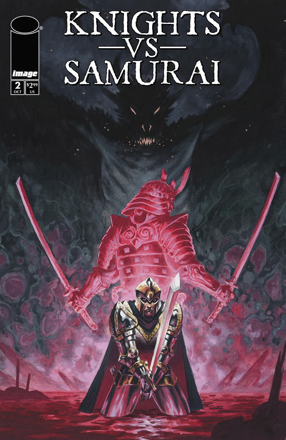 KNIGHTS VS SAMURAI #2 CVR A GIANENRICO BONACORSI