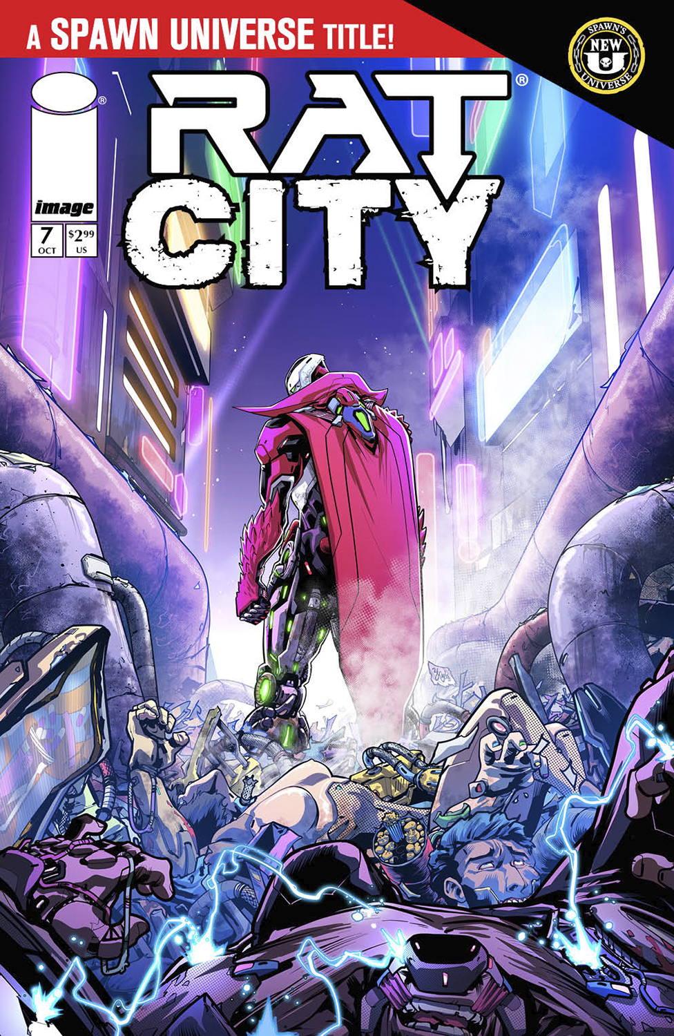 SPAWN RAT CITY #7 CVR B ZE CARLOS VAR