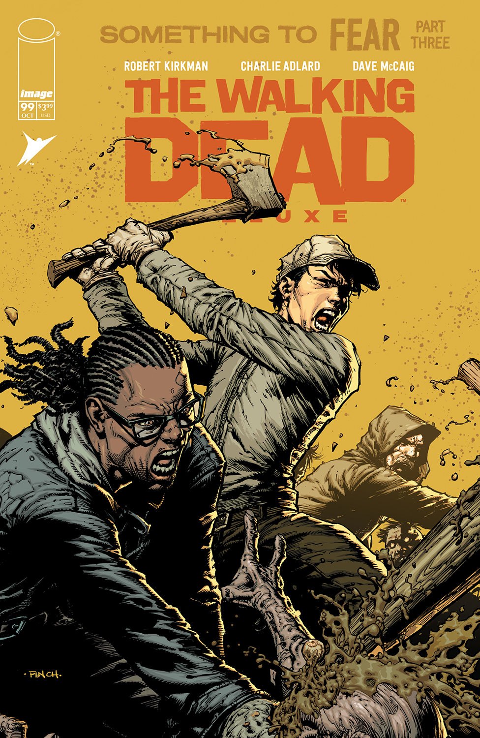 WALKING DEAD DELUXE #99 CVR A DAVID FINCH & DAVE MCCAIG (MR)