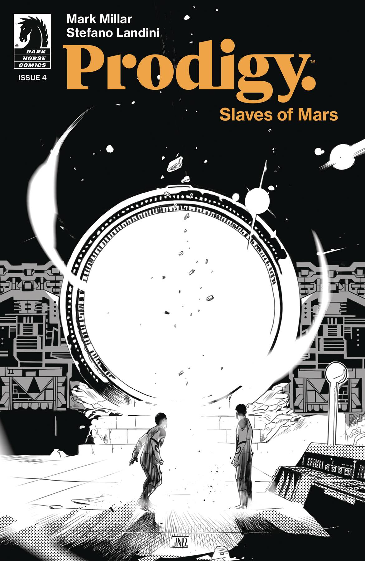 PRODIGY SLAVES OF MARS #4 CVR B B&W LANDINI (MR)