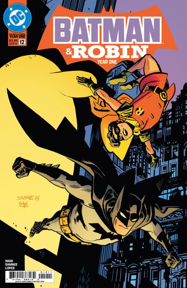 BATMAN & ROBIN YEAR ONE #12 (OF 12) CVR A CHRIS SAMNEE