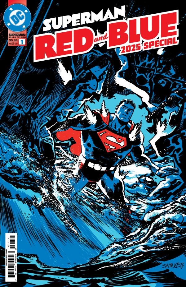 SUPERMAN RED & BLUE 2025 SPECIAL #1 (ONE SHOT) CVR A CHRIS SAMNEE