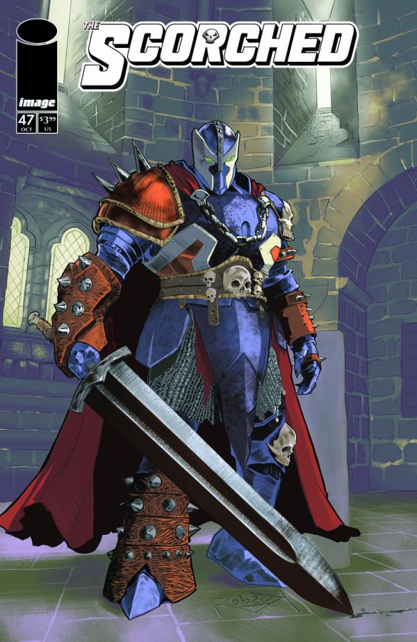 SPAWN SCORCHED #47 CVR B THADDEUS ROBECK VAR