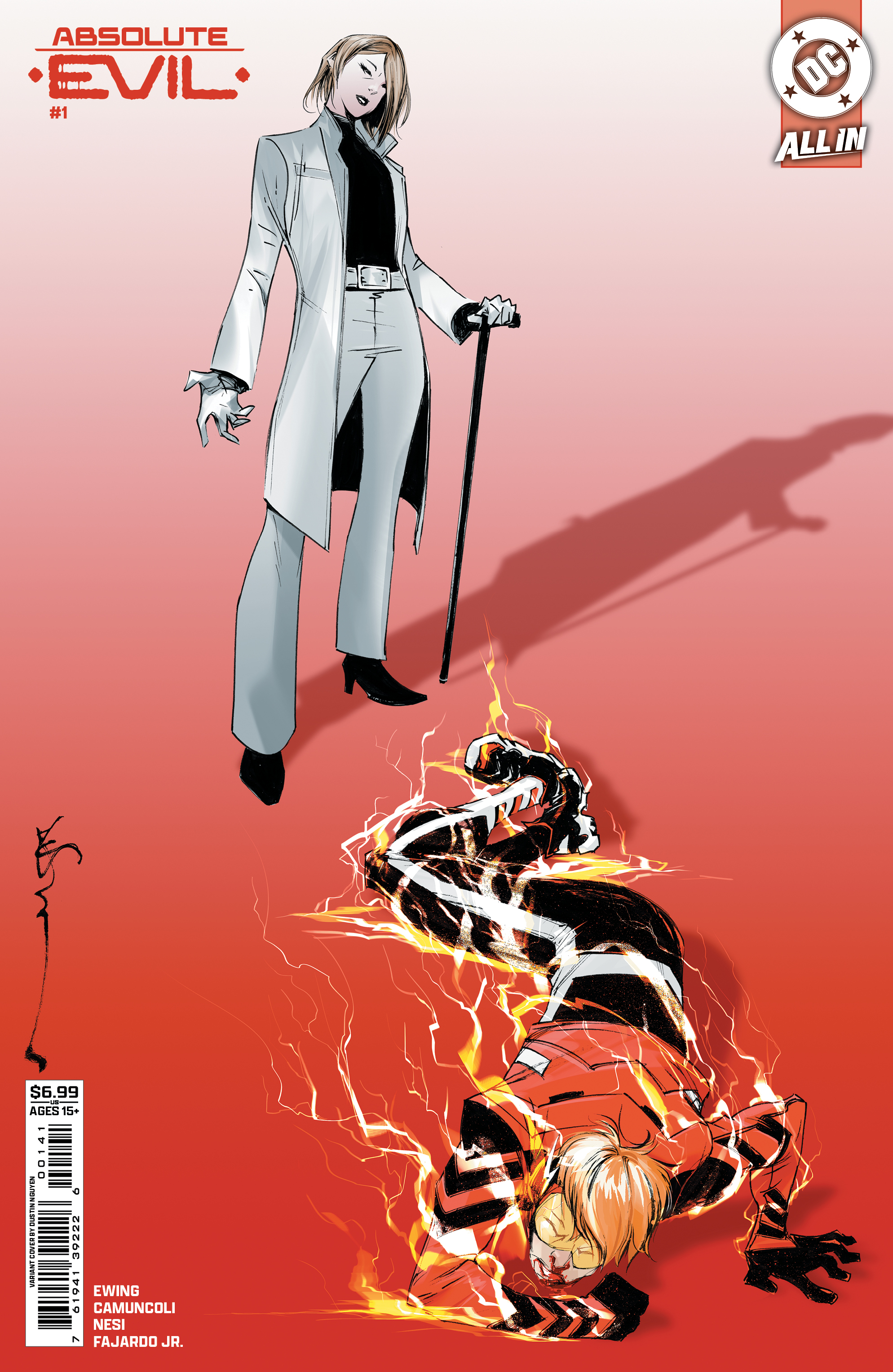 ABSOLUTE EVIL #1 (ONE SHOT) CVR D DUSTIN NGUYEN CARD STOCK VAR