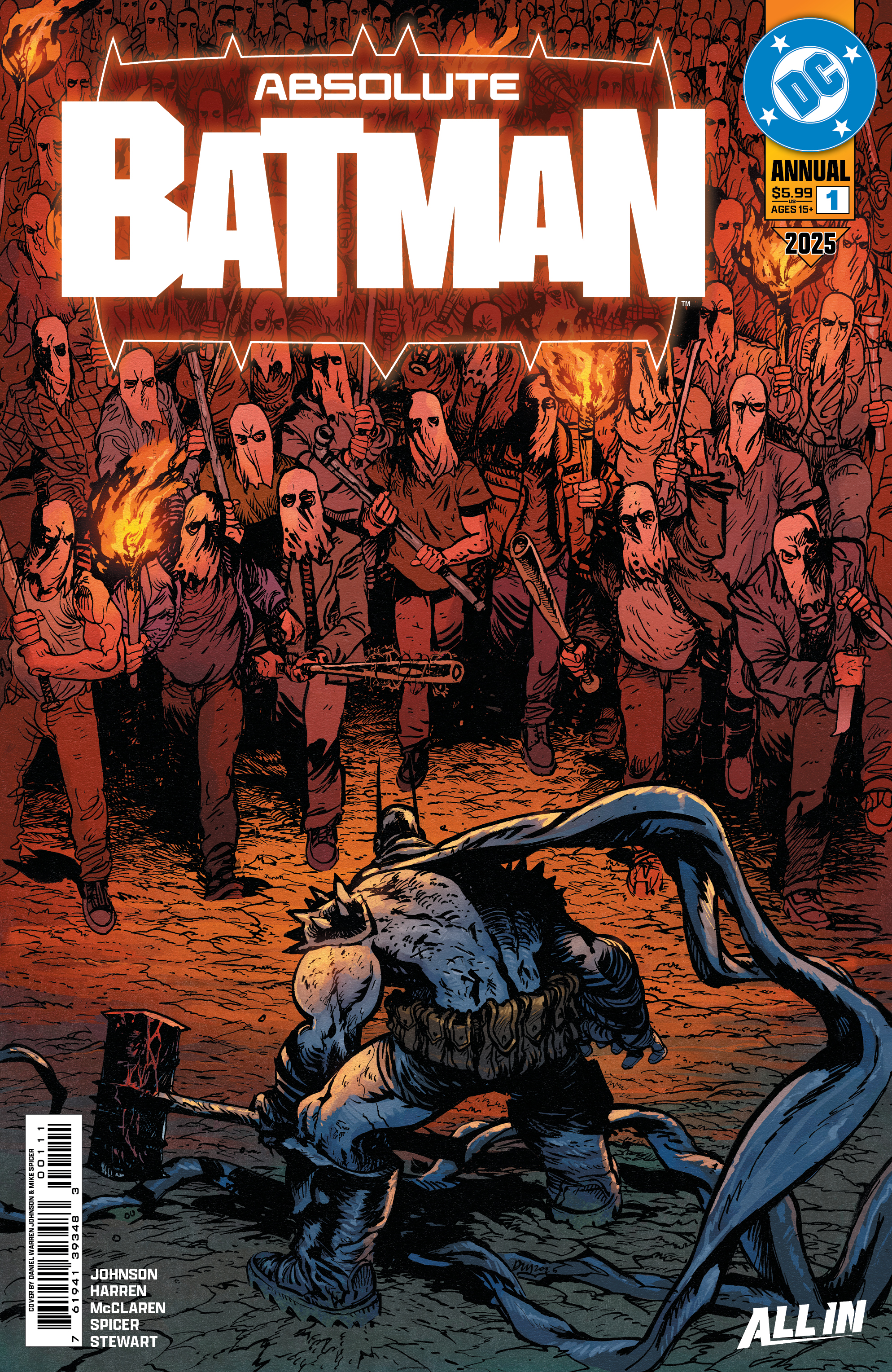 ABSOLUTE BATMAN 2025 ANNUAL #1 (ONE SHOT) CVR A DANIEL WARREN JOHNSON