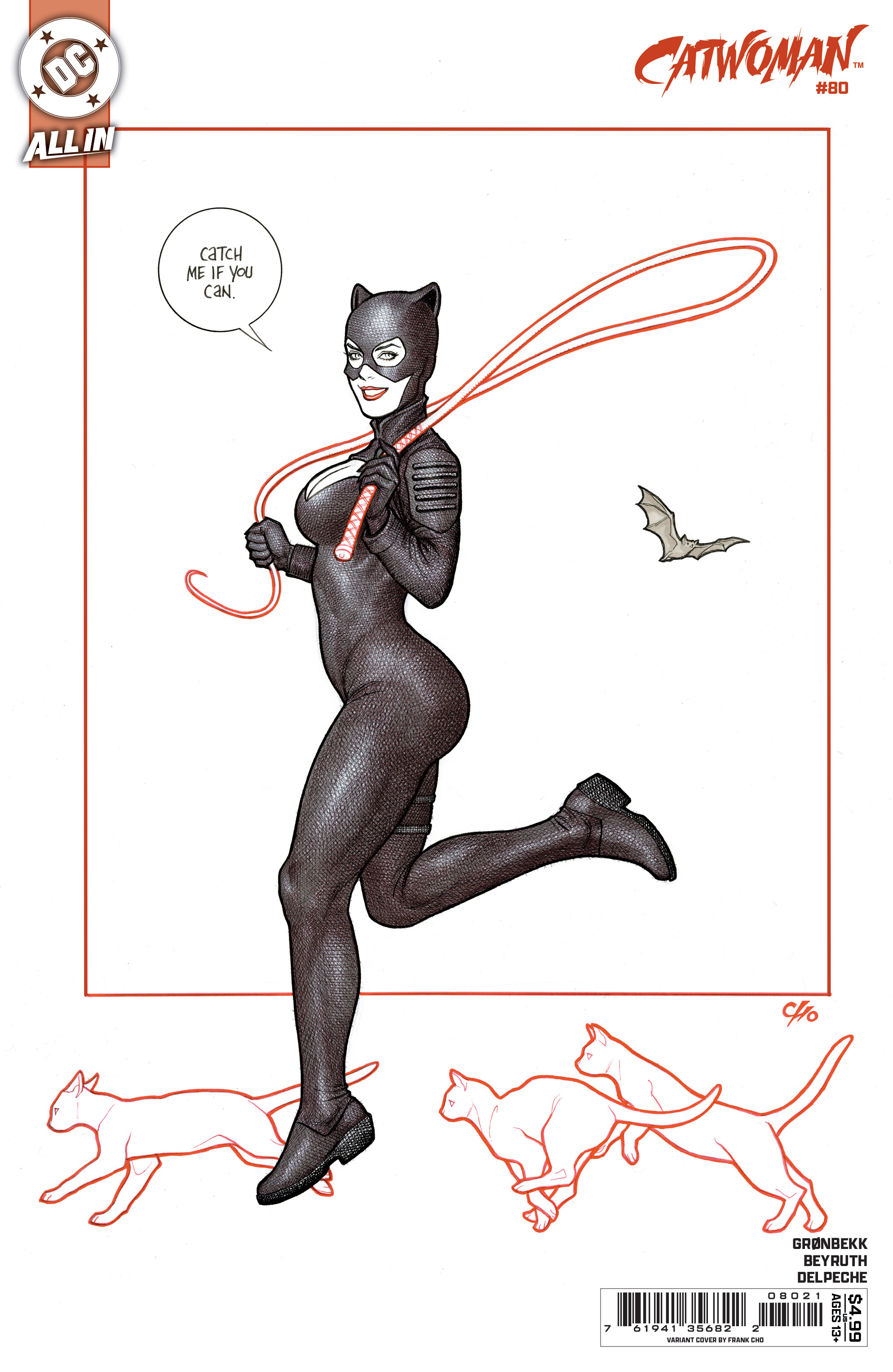 CATWOMAN #80 CVR B FRANK CHO CARD STOCK VAR