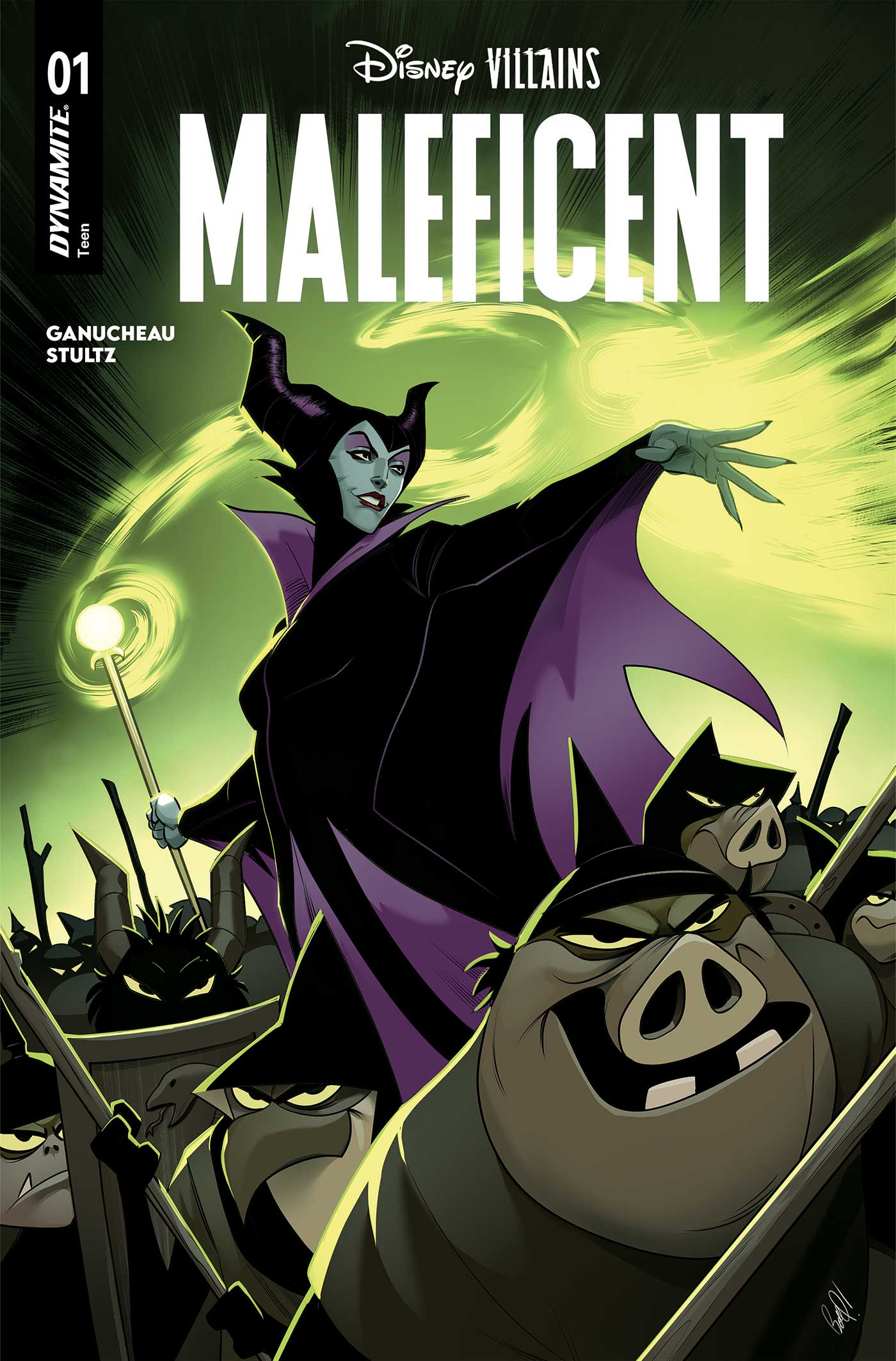 DISNEY VILLAINS MALEFICENT #1 CVR C ROBERT QUINN VAR