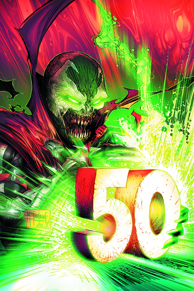 KING SPAWN #50 CVR F INC 1:100 TODD MCFARLANE VIRGIN VAR