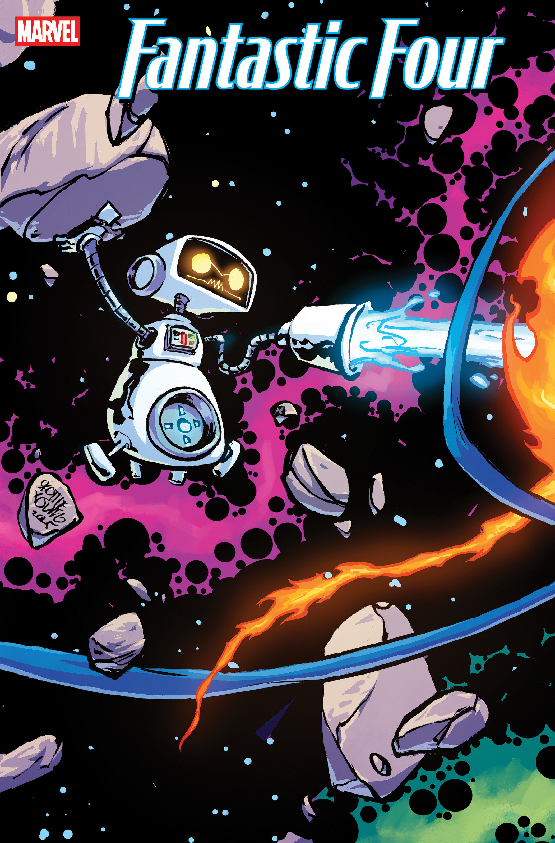 FANTASTIC FOUR #4 SKOTTIE YOUNG 5-PART CONNECTING VARIANT