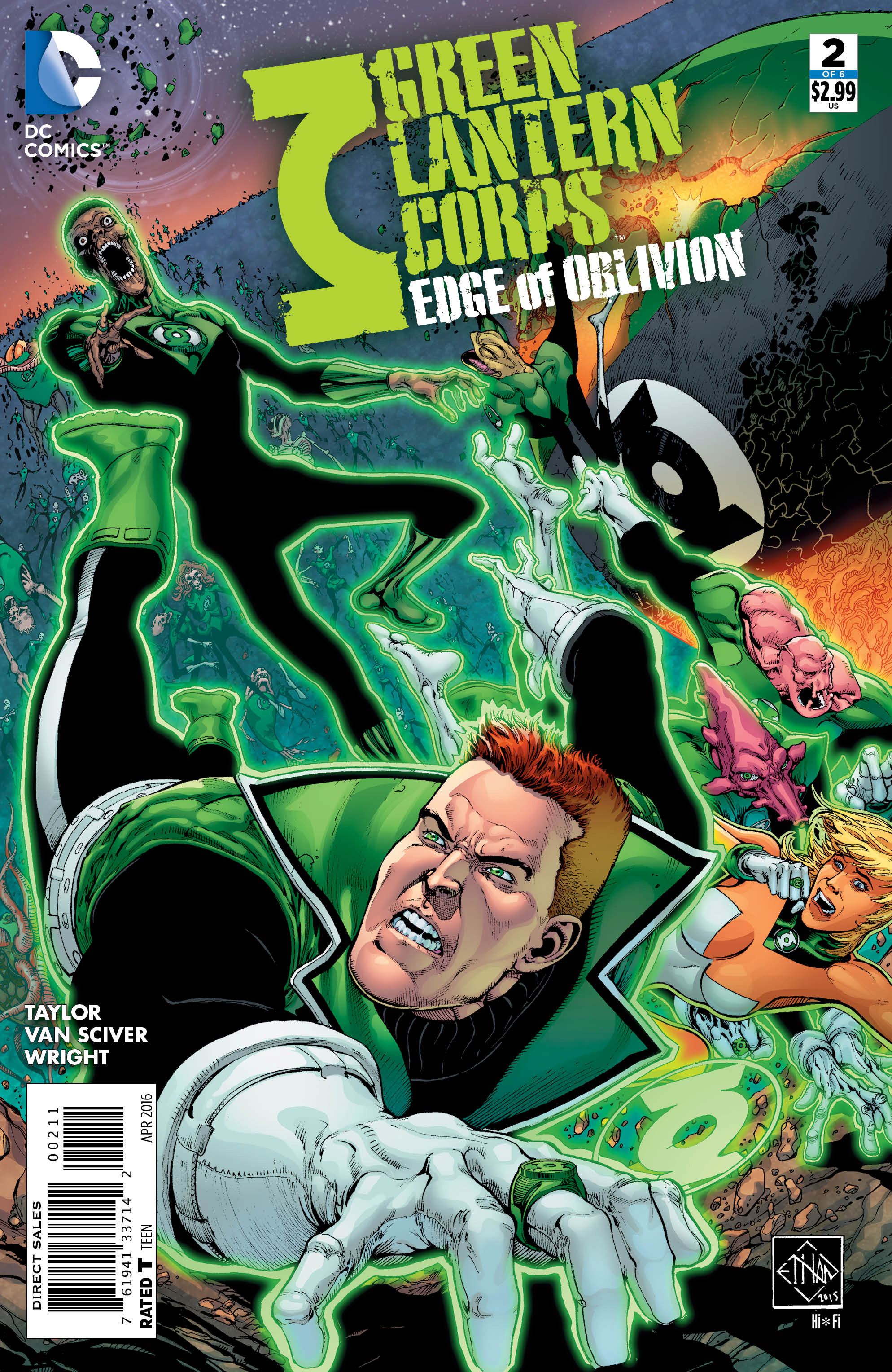 GREEN LANTERN CORPS EDGE OF OBLIVION #2