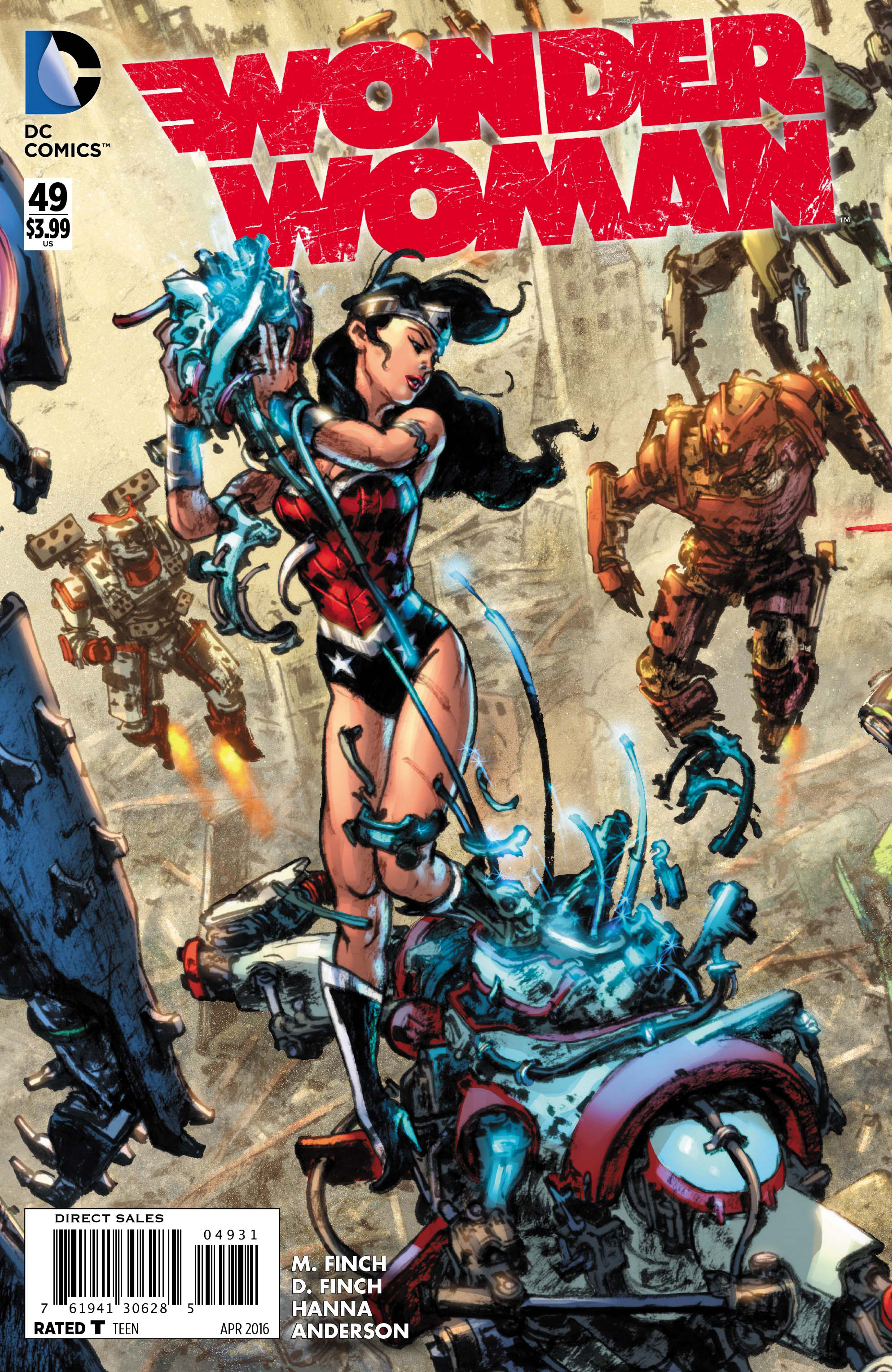 WONDER WOMAN #49 KIM JUNG GI VAR ED