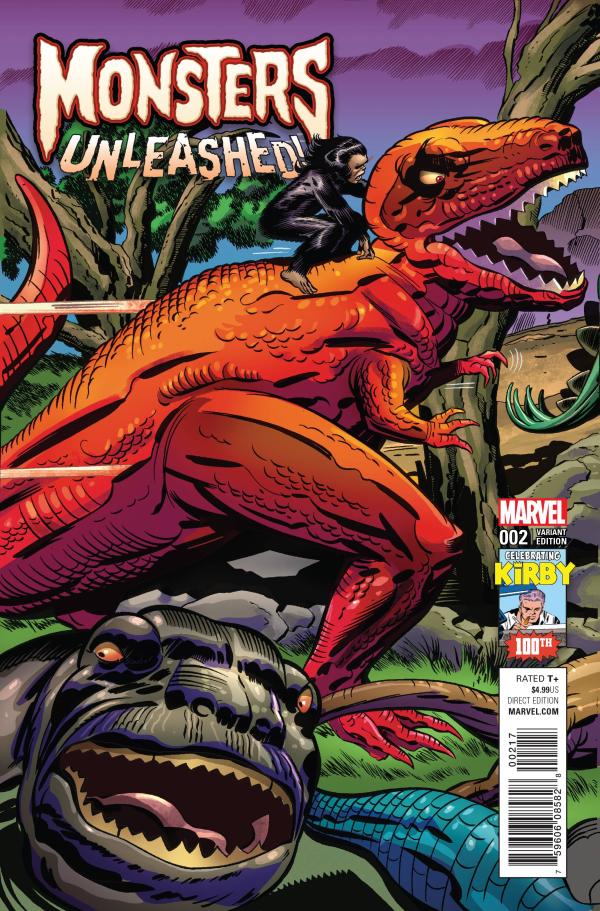 MONSTERS UNLEASHED #2 KIRBY 100 VAR