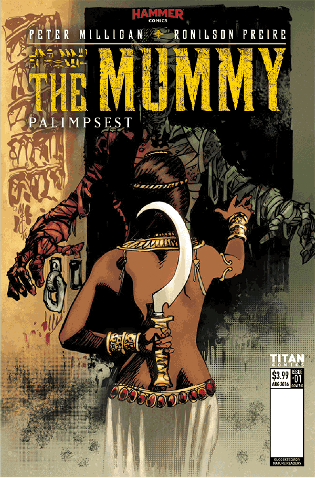 THE MUMMY (HAMMER) #4 CVR A MCCREA