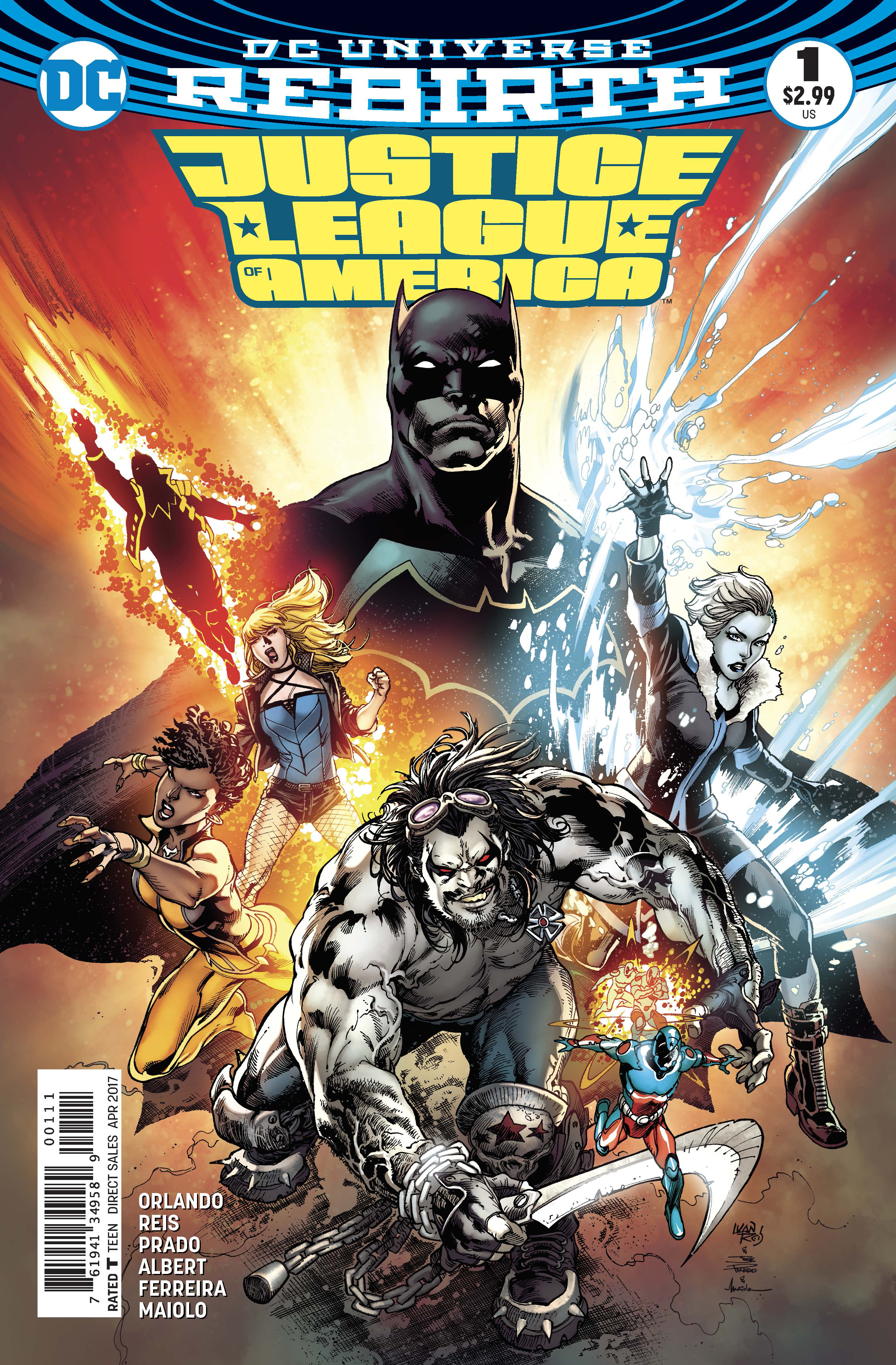 JUSTICE LEAGUE OF AMERICA #1