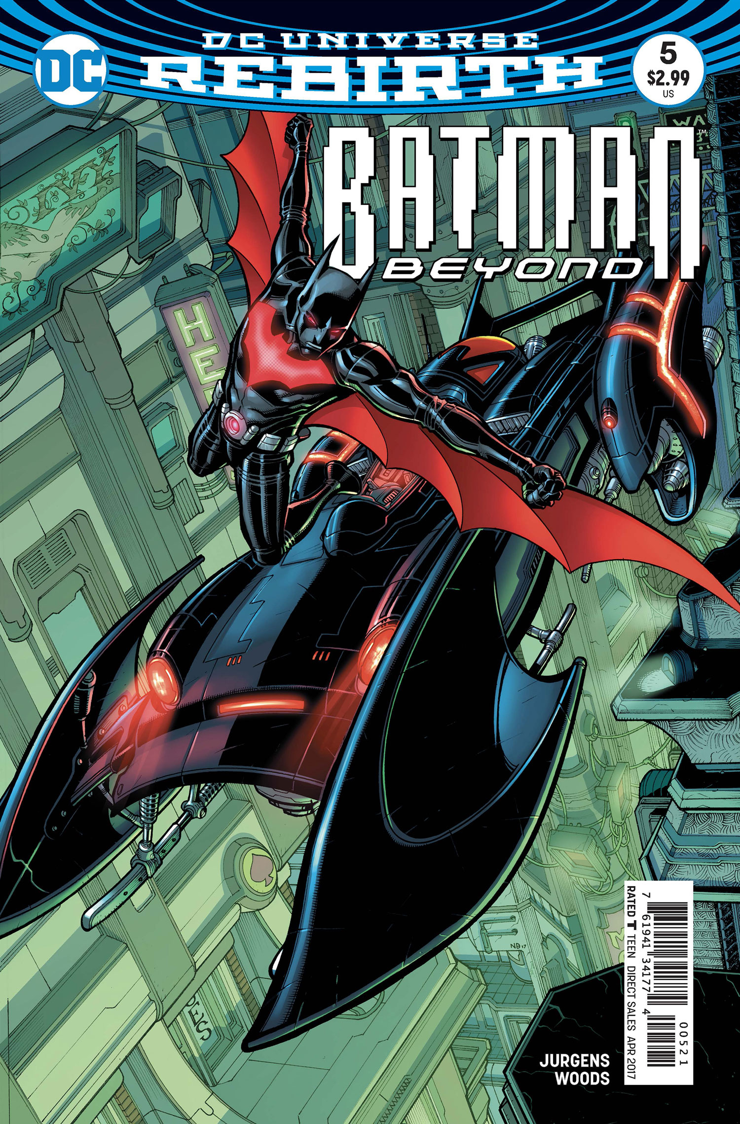 BATMAN BEYOND #5 VAR ED