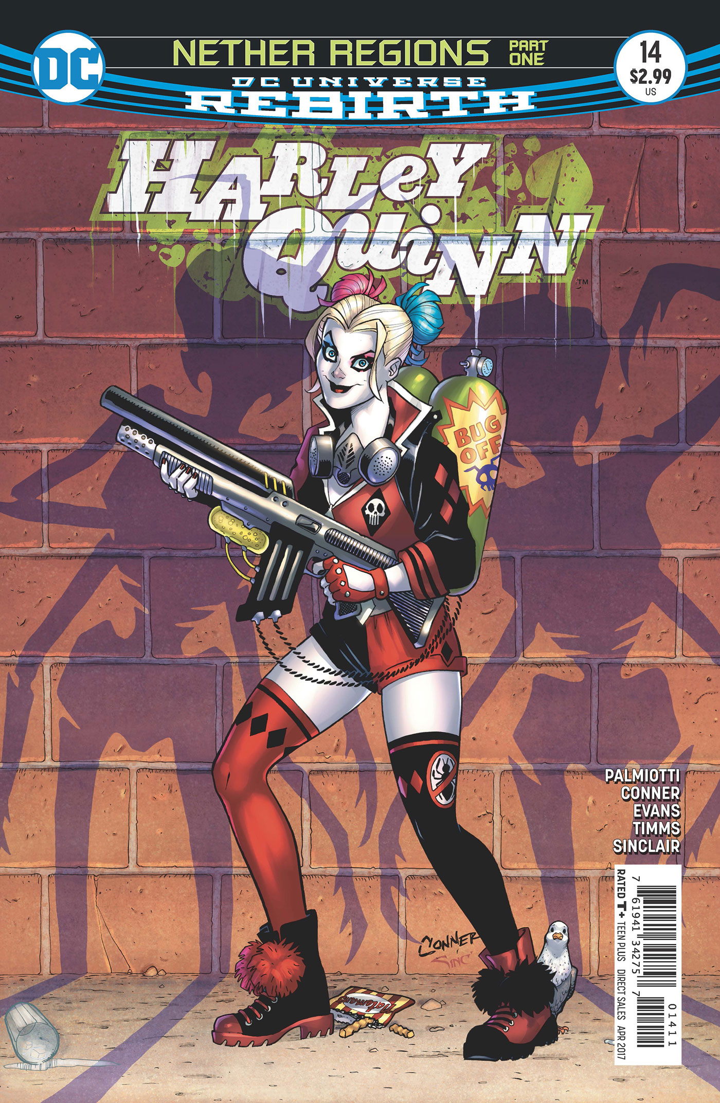 HARLEY QUINN (REBIRTH) #14