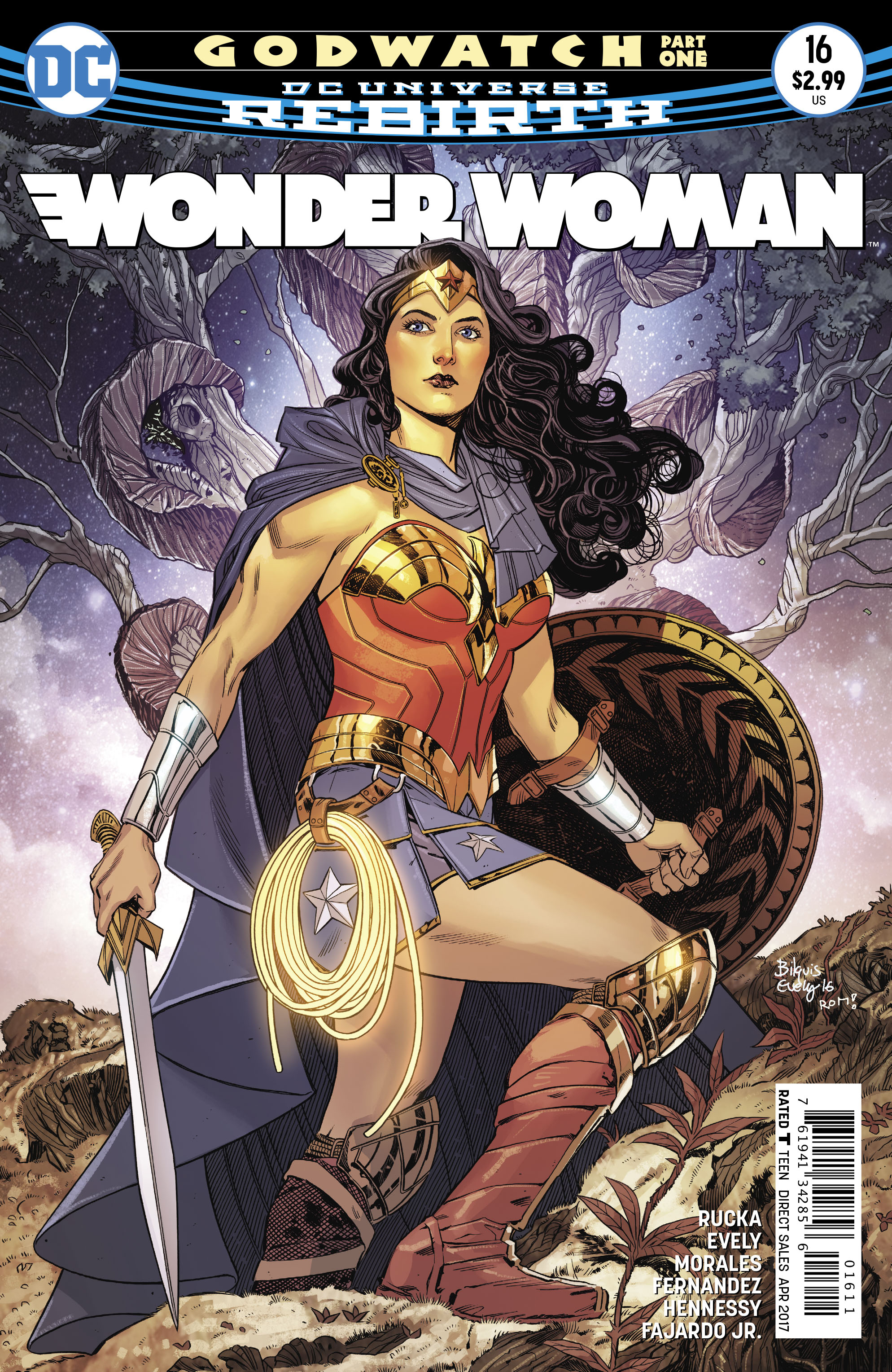 WONDER WOMAN #16