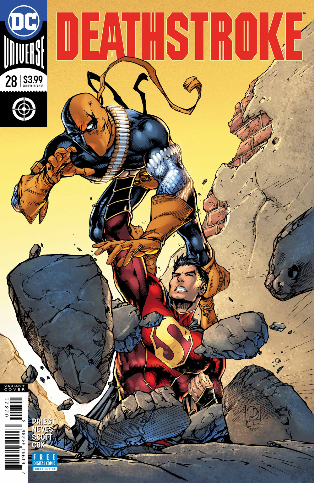 DEATHSTROKE #28 VAR ED