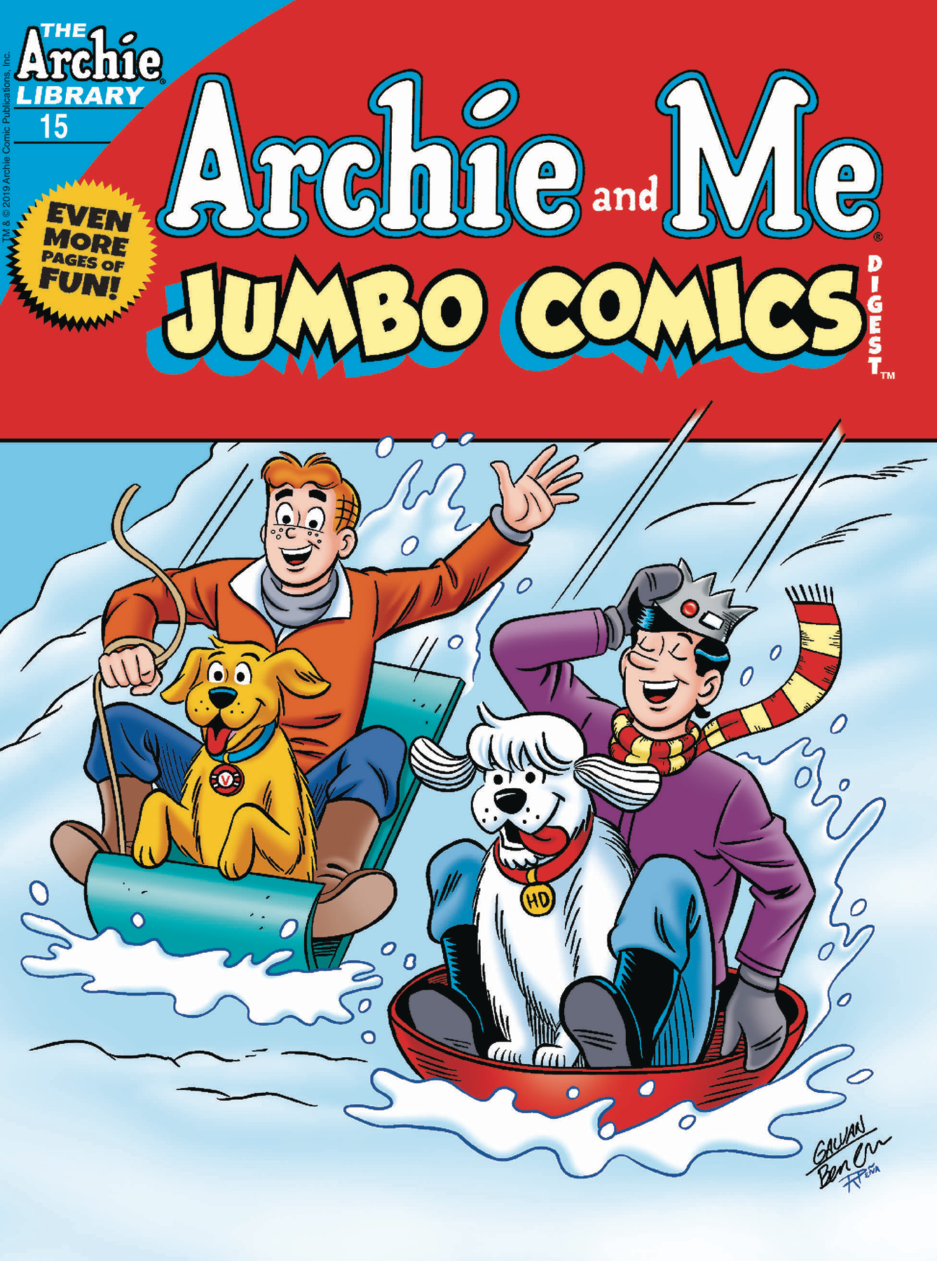 ARCHIE AND ME JUMBO COMICS DIGEST #15