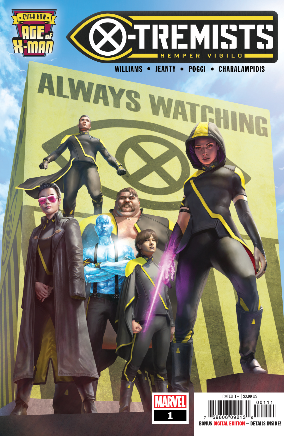 AGE OF X-MAN X-TREMISTS #1