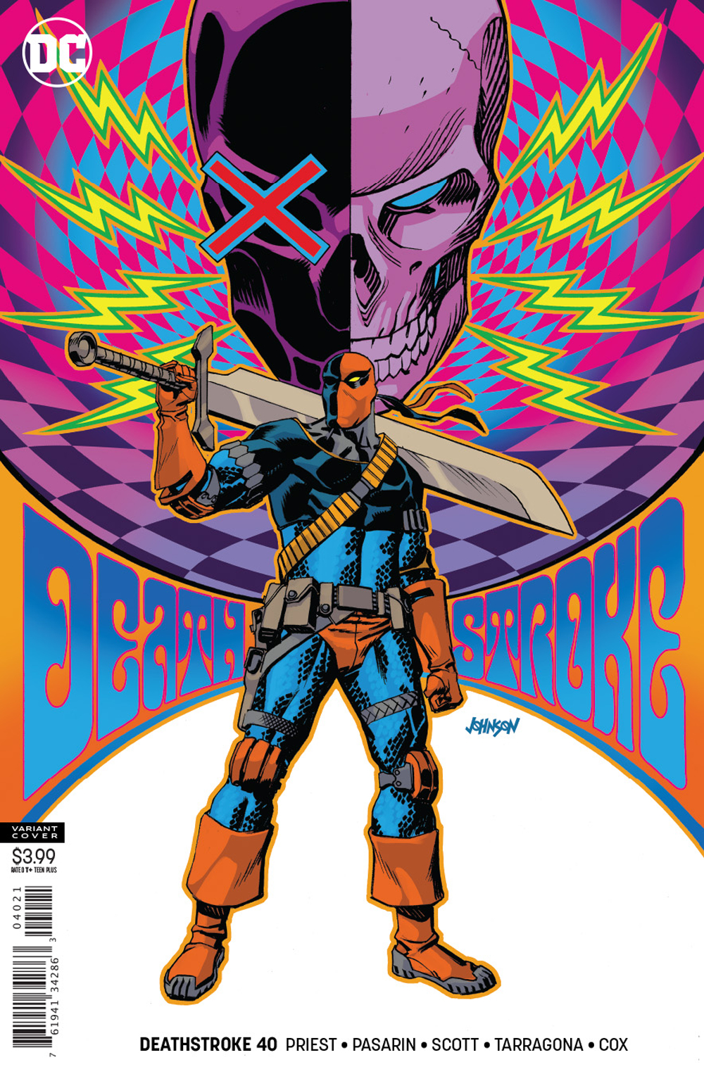 DEATHSTROKE #40 VAR ED (ARKHAM)