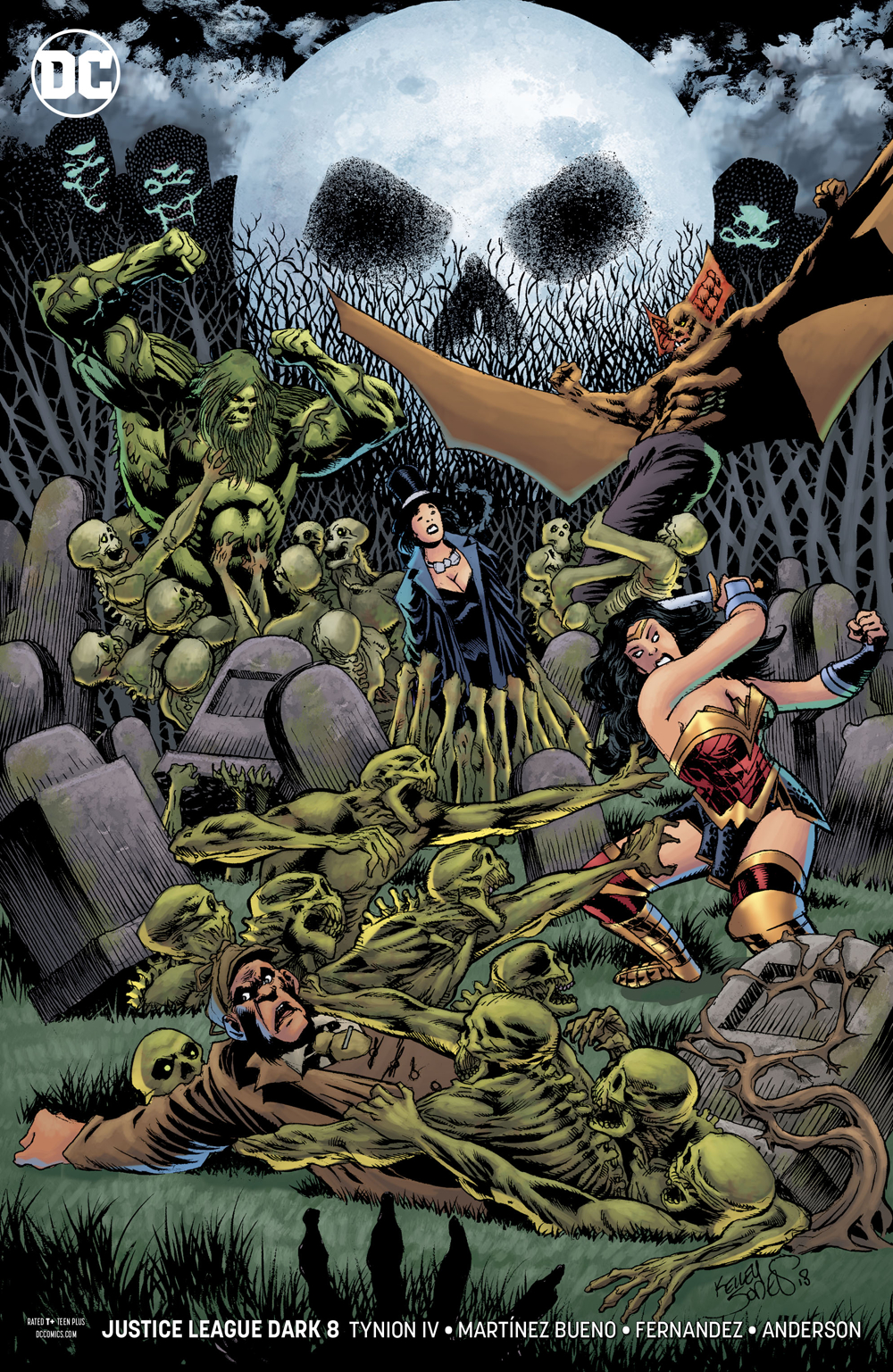 JUSTICE LEAGUE DARK #8 VAR ED