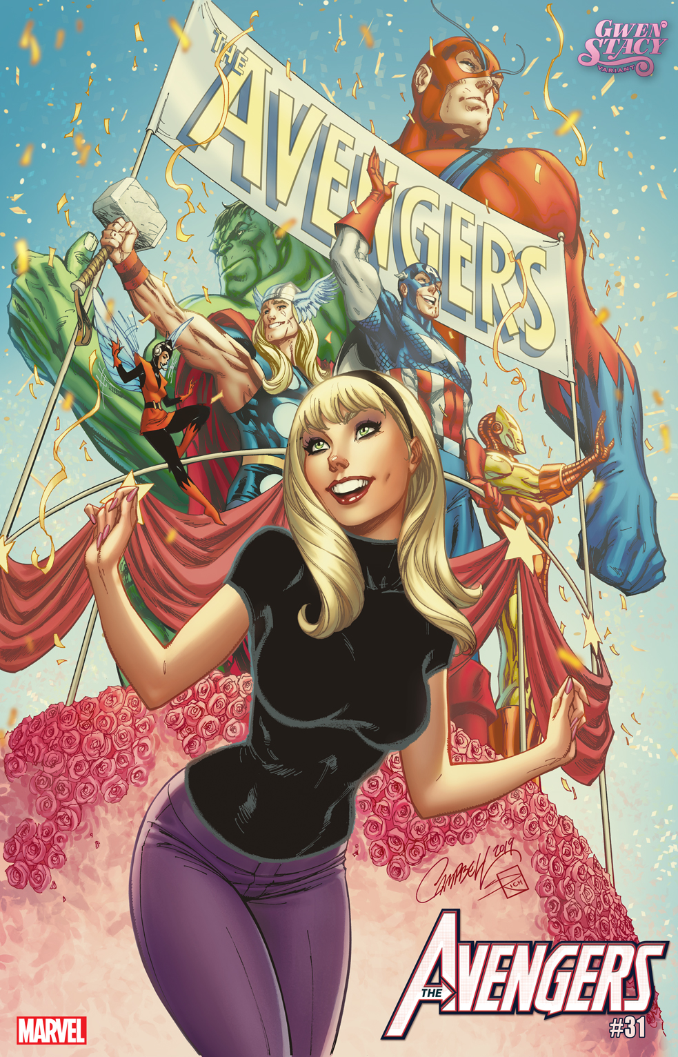 AVENGERS #31 JSC GWEN STACY VAR